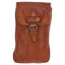 Ashwood Leather Crossbody Smartphone Bag - Tan D99