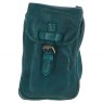 Ashwood Leather Crossbody Smartphone Bag - Teal D99