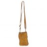 Ashwood Leather Crossbody Smartphone Bag - Yellow D99