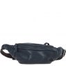 Ashwood Leather Bum Bag - Navy D102