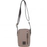 Fenland Canvas & Leather Body Bag - Mud/Grey FEN750