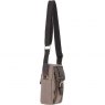 Fenland Canvas & Leather Body Bag - Mud/Grey FEN750