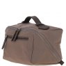 Fenland Canvas & Leather Wash Bag - Mud/Grey FEN759
