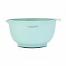 KitchenCraft 12pc Space Saving Stackable Mixing Bowl and Measuring Set - Green and Blue