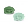 KitchenCraft Silicone Spoon Rest with Raised Grips - Light / Dark Green