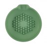 KitchenCraft Silicone Spoon Rest with Raised Grips - Light / Dark Green