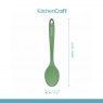 KitchenCraft Silicone Spoon - Green