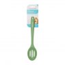 KitchenCraft Silicone Slotted Spoon - Green