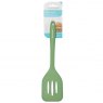 KitchenCraft Silicone Slotted Turner - Green