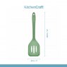 Kitchen Craft KitchenCraft Silicone Slotted Turner - Green