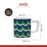 La Cafetière Ceramic Espresso Cup - Blue Cyan Tides 120ml