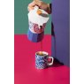 La Cafetière Venice 6 Cup Espresso Maker Aluminium 290ml - Blu Fiorato