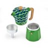 La Cafetière Venice 6 Cup Espresso Maker Aluminium 290ml - Cyan Tides