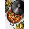 MasterClass 4L Cast Aluminium Tagine with Self Basting and Cone Lid - Black