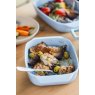 MasterClass Ceramic Roaster with Easy-Grip Handles - Sky Blue