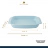 MasterClass MasterClass Ceramic Roaster with Easy-Grip Handles - Sky Blue