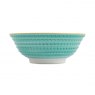 Mikasa Indigo Chevron Stoneware Ramen Bowl 21cm