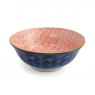 Mikasa Red and Blue Arc Stoneware Ramen Bowl 21cm