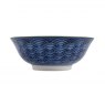 Mikasa Red and Blue Arc Stoneware Ramen Bowl 21cm