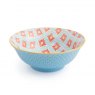 Mikasa Blue Mosaic Stoneware Ramen Bowl 21cm