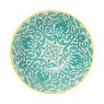 Mikasa Yellow and Blue Geometric Stoneware Ramen Bowl 21cm