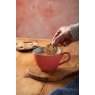 Mikasa Mikasa Grey Floral Stoneware Mug 330ml