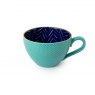 Mikasa Indigo Chevron Stoneware Mug 330ml