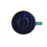 Mikasa Indigo Chevron Stoneware Mug 330ml