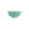 Mikasa Indigo Chevron Stoneware Nibble Bowl 12cm