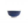 Mikasa Red and Blue Arc Stoneware Nibble Bowl 12cm