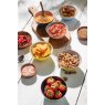 Mikasa Mikasa Red and Blue Arc Stoneware Nibble Bowl 12cm