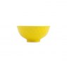 Mikasa Yellow and Blue Geometric Stoneware Nibble Bowl 12cm