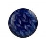 Mikasa Indigo Chevron Stoneware Side Plate 18cm