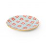 Mikasa Blue Mosaic Stoneware Side Plate 18cm