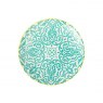 Mikasa Yellow and Blue Geometric Stoneware Side Plate 18cm