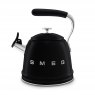 SMEG 50's Style Whistling Kettle - Black