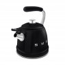 SMEG 50's Style Whistling Kettle - Black