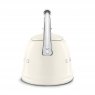 SMEG 50's Style Whistling Kettle - Cream