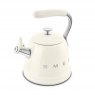 SMEG 50's Style Whistling Kettle - Cream