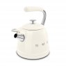 SMEG 50's Style Whistling Kettle - Cream