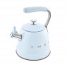 SMEG 50's Style Whistling Kettle - Pastel Blue