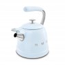 SMEG 50's Style Whistling Kettle - Pastel Blue