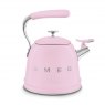 SMEG 50's Style Whistling Kettle - Pink
