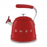 SMEG 50's Style Whistling Kettle - Red
