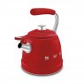 SMEG 50's Style Whistling Kettle - Red