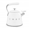 SMEG 50's Style Whistling Kettle - White