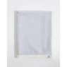 Cosi London 100% Merino Cable Plain Baby Blanket - Grey