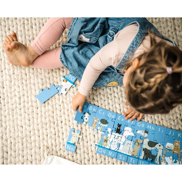 Orange Tree Toys Pets Alphabet Puzzle