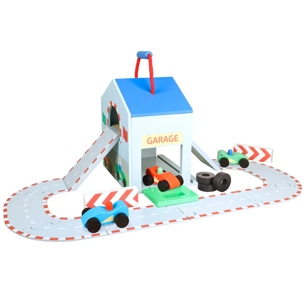Orange Tree Toys Orange Tree Toys Racing Track Play Set