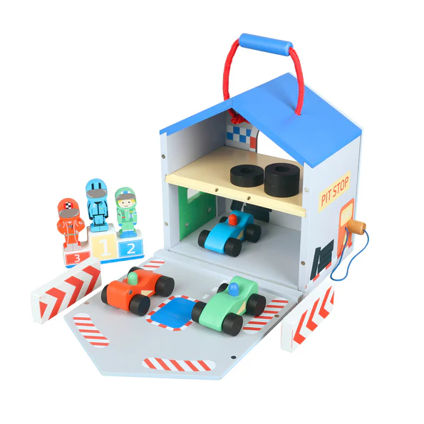 Orange Tree Toys Orange Tree Toys Racing Track Play Set